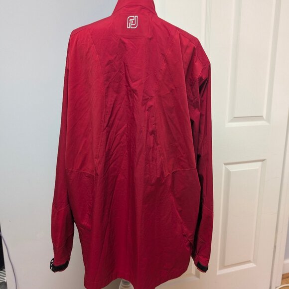 Foot Joy Hydro LiteX Men's Red Rain Jacket Size XXL - Picture 2 of 7